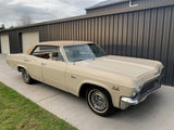 1965 Impala Caprice 396 Hardtop COMPLIED, REGISTERED, READY TO GO.